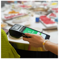 Terminal POS Android Todo en Uno para Restaurantes, Sistema de Pedidos con Pantalla Táctil, Software POS e Impresora de Recibos
