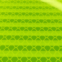 Film réfléchissant microprismatique 3H5000 haute visibilité jaune vert fluorescent pour signalisation de sécurité routière