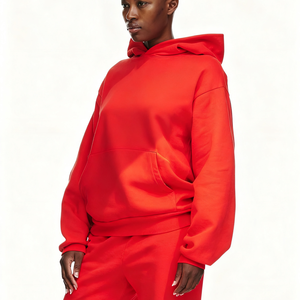 Sudadera con Capucha Personalizada Vintage para Hombre, Estilo Holgado, Corta, con Bolsillo, para Invierno, Fabricación al por Mayor - Product Image 3