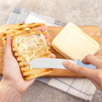 Ensemble de couteaux multi-usages 6 pièces, manche en PP, couteaux à éplucher et à steak, lame en acier inoxydable pour couper les fruits et la viande