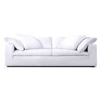 Ensemble de canapés élégants pour salon, meubles modernes modulaires d'intérieur, confortables et écologiques pour villa, hôtel, maison