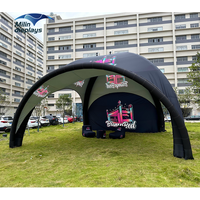Grande Tente Gonflable Scellée de 8m avec Marquage Personnalisé pour Fêtes en Plein Air et Châteaux Gonflables