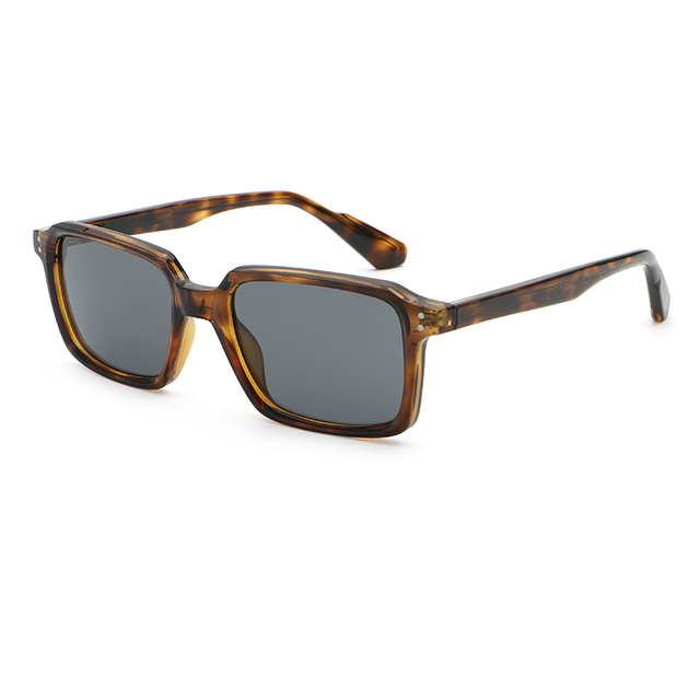 2026 Classic Retro Square Frame Luxury Designer Style Custom Logo Anti-Scratch UV400 Men Women Sunglasses