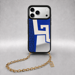 Custodia per telefono personalizzata con logo divertente, lussuosa, a specchio, protettiva, morbida, con specchietto per il trucco e catenella da polso per iPhone 18 17 16 15 Pro Max - Product Image 2