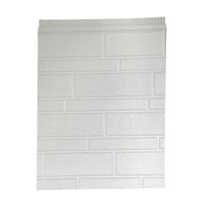Panel Sandwich busa poliuretan 14-30mm pola bata pelapis logam untuk eksterior ruang dingin dinding eksterior konstruksi pedesaan baru - Product Image 4