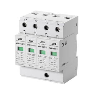 Protector Contra Sobretensiones y Rayos Clase II <span class=keywords><strong>Ln</strong></span> 30kA Lmax 60kA 275V/385V 4P SPD 50kA - Product Image 1