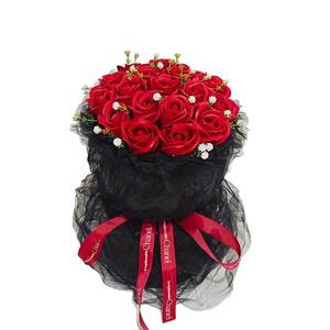 Ramo de Jabones en Forma de Rosa, Regalo Personalizado para el Día de San Valentín, Simulación de Flor de Jabón Eterna, Regalo para el Día de la Mujer - Product Image 5