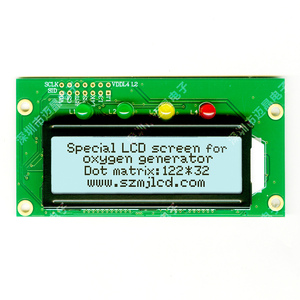 Mj12232g maijing STN Màn hình LCD đơn sắc 122x32 độ phân giải cao LCM với thư viện phông chữ Trung Quốc - Product Image 1