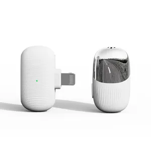 Offres Spéciales 2.4G Microphone Lavalier sans fil à suppression de bruit Portable Mini revers micro sans fil pour entretien de téléphone intelligent <span class=keywords><strong>tik</strong></span> <span class=keywords><strong>tok</strong></span> - Product Image 6