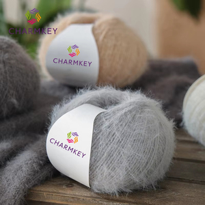 Vente en gros de cils chauds en vison pour bébé fil de <span class=keywords><strong>laine</strong></span> mélangé pour bébés tricot à la main Crotchet - Product Image 2