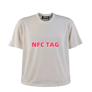 Camiseta Oversize de Lujo para Hombre con Escaneo NFC, Estilo Hip Hop, 250 GSM, Diseño Gráfico, Algodón Pesado, Personalizable, Tallas Grandes - Product Image 2