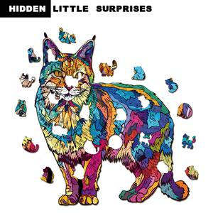 Boîte à monnaie en <span class=keywords><strong>bois</strong></span> certifiée CE pour adultes - <span class=keywords><strong>Puzzle</strong></span> éducatif découpé au laser, jouet en <span class=keywords><strong>bois</strong></span> personnalisé - Product Image 2