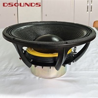 Haut-parleur de 18 pouces avec aimant néodyme, bobine de 6 pouces, 2000WRMS, subwoofer de 18 pouces de qualité professionnelle, haut-parleurs audio de qualité supérieure