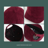 Casquette Dad Hat en Faux Daim Personnalisable avec Logo, 6 Panneaux, Toucher Doux, Style Vintage pour Cadeaux d'Entreprise et Événements Promotionnels d'Équipe
