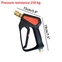 Pistolet de pulvérisation haute pression 4000Psi en forme d'éventail Machine de nettoyage à insertion rapide pour outils automobiles pour lave-auto