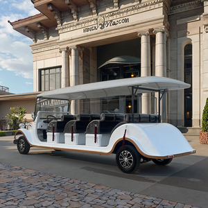 Tùy chỉnh điện sang trọng Retro tham quan xe cho khách sạn vip tiếp tân và danh lam thắng cảnh tại chỗ du lịch, được trang bị với 72V pin - Product Image 5