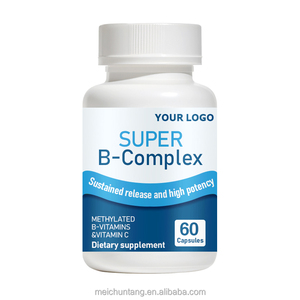 תוסף תזונה קפסולות ויטמין <span class=keywords><strong>B</strong></span> קומפלקס, תוסף ויטמיני <span class=keywords><strong>B</strong></span> עוצמתי במיוחד לאנרגיה, מטבוליזם ותמיכה חיסונית - Product Image 3