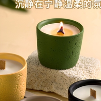 Coffret cadeau de bougies aromatiques Tundra Islandaise, mèche en bois, cire de soja, fait main, décoration d'intérieur, cadeau d'anniversaire