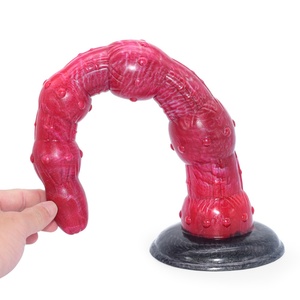 Super Long Fantasy Knot <b>Dildo</b> 14.4"Anal Plug Silicone Prostate & G-Spot Massager Anal Training with Strong Suction Cup for Woman - Product Image 2