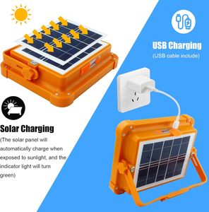 Wholesale Africa 5000W Multifunctional Outdoor Portable Waterproof LED Solar Light USB Rechargeable Emergency Camping Fishing - Product Image 3