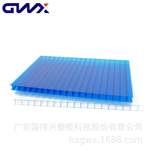 Gwx Transparent Brown Pc Sun Sheet 10mm Double Layer For Greenhouse Agricultural Use - Product Image 3