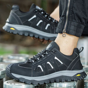 Zapatos de Trabajo con Punta de Acero de Alta Calidad OLICOM, Antideslizantes, Anti-Impactos, Resistentes a Pinchazos, Zapatos de Seguridad, Zapatos Cómodos para Senderismo, Botas de Trabajo - Product Image 4