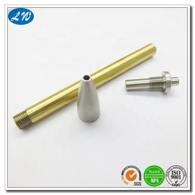 High Precision Non-standard OEM CNC Machining Fountain Pen Making Parts Micro Machining Milling Aluminum Turning Laser Machining