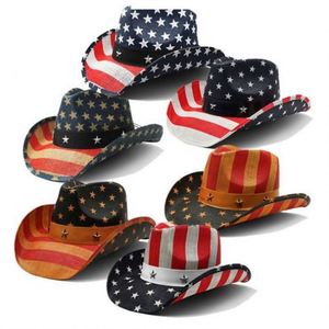 Sombrero de Vaquero de Paja de Alta Calidad para Viajes al Aire Libre, Estilo Casual, Transpirable y Cómodo, Unisex - Product Image 4