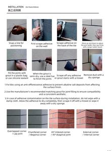 Material de Construcción a Bajo Precio, Paneles de Pared Flexibles de Piedra Blanda <span class=keywords><strong>MCMC</strong></span>, Revestimiento de Pared Exterior e Interior - Product Image 5