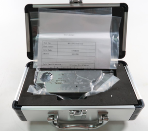 บล็อกทดสอบการสอบเทียบ NDT แบบมาตรฐานนิ้ว รุ่น Mini IIW ทำจากเหล็ก 1018 - Product Image 3