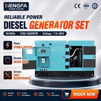 Groupe électrogène diesel silencieux portable 85 kVA 68 kW à refroidissement par eau avec moteur Weichai pour alimentation électrique sur site minier et ATS - Vente chaude