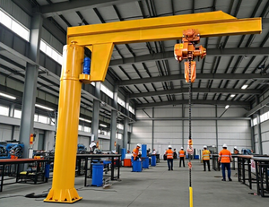 Guindaste Elétrico Tipo Coluna Fixa para Oficina, Carregamento e Paletização Leve, Interno e Externo - Product Image 6