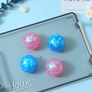 5cm Holographic Laser Gold Wire Stress <b>Ball</b> TPR <b>Squeeze</b> Toy Mesh Stress Relief <b>Ball</b> Funny Prank Anti-Anxiety Vent Fidget Toy - Product Image 3
