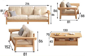 Nhà Sản Xuất Bán Hàng Trực Tiếp Hiện Đại Tối Giản Phong Cách <span class=keywords><strong>Sofa</strong></span> L-Hình <span class=keywords><strong>Sofa</strong></span> Phòng Khách <span class=keywords><strong>Sofa</strong></span> Làm Bằng Gỗ Rắn - Product Image 4