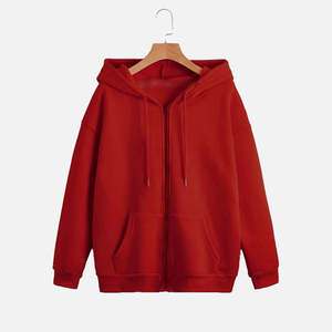 ผู้ผลิตเสื้อฮู้ดดี้ฤดูหนาวขายส่ง ผ้าฟลีซ 220GSM พิมพ์ลายโลโก้ตามสั่ง สีสันสดใส ระบายอากาศได้ดี พรีเมียม สำหรับทุกเพศ - Product Image 1