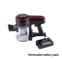 Aspirateur sans fil puissant Cyclone sans sac avec filtre HEPA pour voiture, maison et hôtel