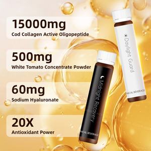 Suplemento de Colágeno ACORN con PQQ, Bebida Oral de Colágeno Marino de Alta Calidad para Día y Noche, para la Belleza, 15000 mg - Product Image 3