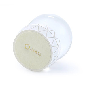 Snowman Christmas Decoration Resin Snow <b>Globe</b> 65MM Hand-painted <b>Glass</b> Upper Simple Design - Product Image 6