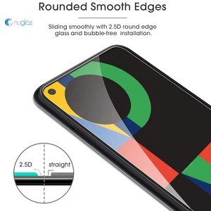 Premium protecteur d'écran en verre trempé transparent pour Google <span class=keywords><strong>Pixel5</strong></span> - Product Image 4