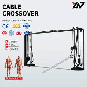 Hoge Kwaliteit Gym Workout Apparatuur Pin Geladen Kabel Crossover