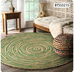 <span class=keywords><strong>Rotondo</strong></span> circolare personalizzabile sisal abaca canapa iuta fiber naturali tappeti e tappeti produttori cina tappeti per pavimenti di migliore qualità - Product Image 5