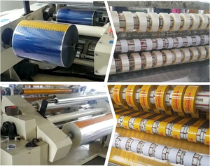 Nhà máy trực tiếp bán buôn không thấm nước carton niêm phong Băng tùy chỉnh áp lực nhạy cảm in ấn duy nhất hai mặt Bopp Acrylic Băng - Product Image 5