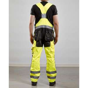 BLAKLADER - 260318603399C50 Peto con babero de alta visibilidad Amarillo/Negro-EAN 7330509339688 ROPA DE TRABAJO DE LA HI-VIS - Product Image 3