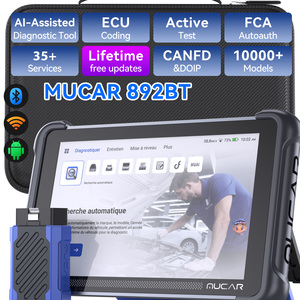 Escáner de Diagnóstico Inteligente OBD2 MUCAR 892BT con IA para Reparaciones de Automóviles, Prueba Bidireccional de Sistema Completo, 35 Funciones de Reinicio - Product Image 1