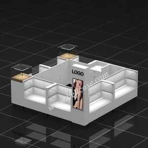 Cửa Hàng Đảo <span class=keywords><strong>Showcase</strong></span> Đồ Trang Sức Trang Sức Kiosk Đối Với Mall Nhỏ Bằng Gỗ Mall Kiosk Thiết Kế - Product Image 5