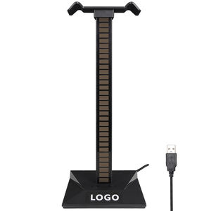 <span class=keywords><strong>Support</strong></span> pour <span class=keywords><strong>casque</strong></span> VCOM avec <span class=keywords><strong>audio</strong></span> stéréo 3,5 mm, hub USB 2 ports, hauteur 28 cm, 10 couleurs RGB - Product Image 4