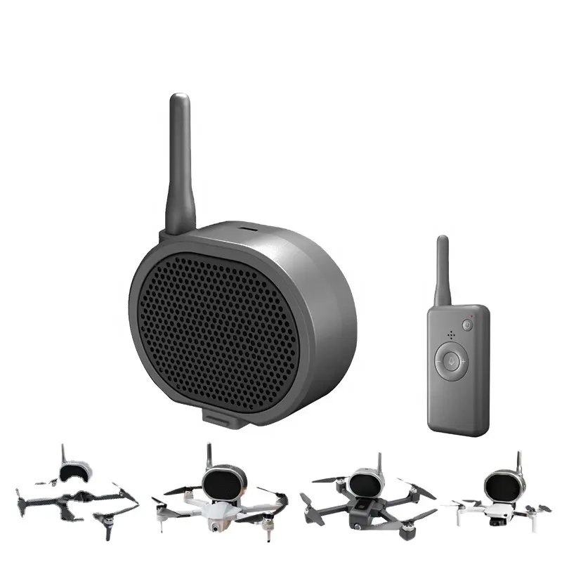 RC Drone Megaphone Wireless-Lautsprecher Echtzeit-Pager 1km störungsfreier Mikrofon verstärker für DJI-Drohnen