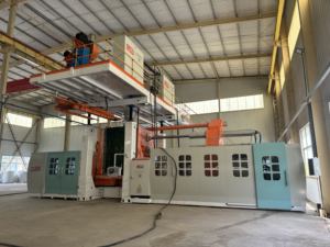 Linea di Produzione per Serbatoi d'Acqua <span class=keywords><strong>in</strong></span> <span class=keywords><strong>Plastica</strong></span> di Grande Capacità 1000 <span class=keywords><strong>Litri</strong></span> con Stampaggio a Soffiaggio - Product Image 2