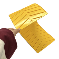 2 pièces de planches de traction antidérapantes pour pneus, sable, boue, neige, en plastique, outil d'évacuation d'urgence pour véhicule, camping, voyage, rampe de voiture
