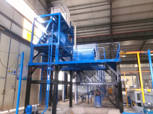 Hongfa Panel tường máy Trọng lượng nhẹ sợi xi măng Hội Đồng Quản trị dây chuyền sản xuất xây dựng New <span class=keywords><strong>plasterboard</strong></span> làm thiết bị - Product Image 4